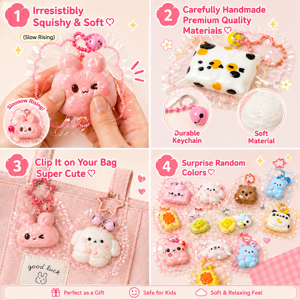 Meow Meow Mochi - Squishy Toy