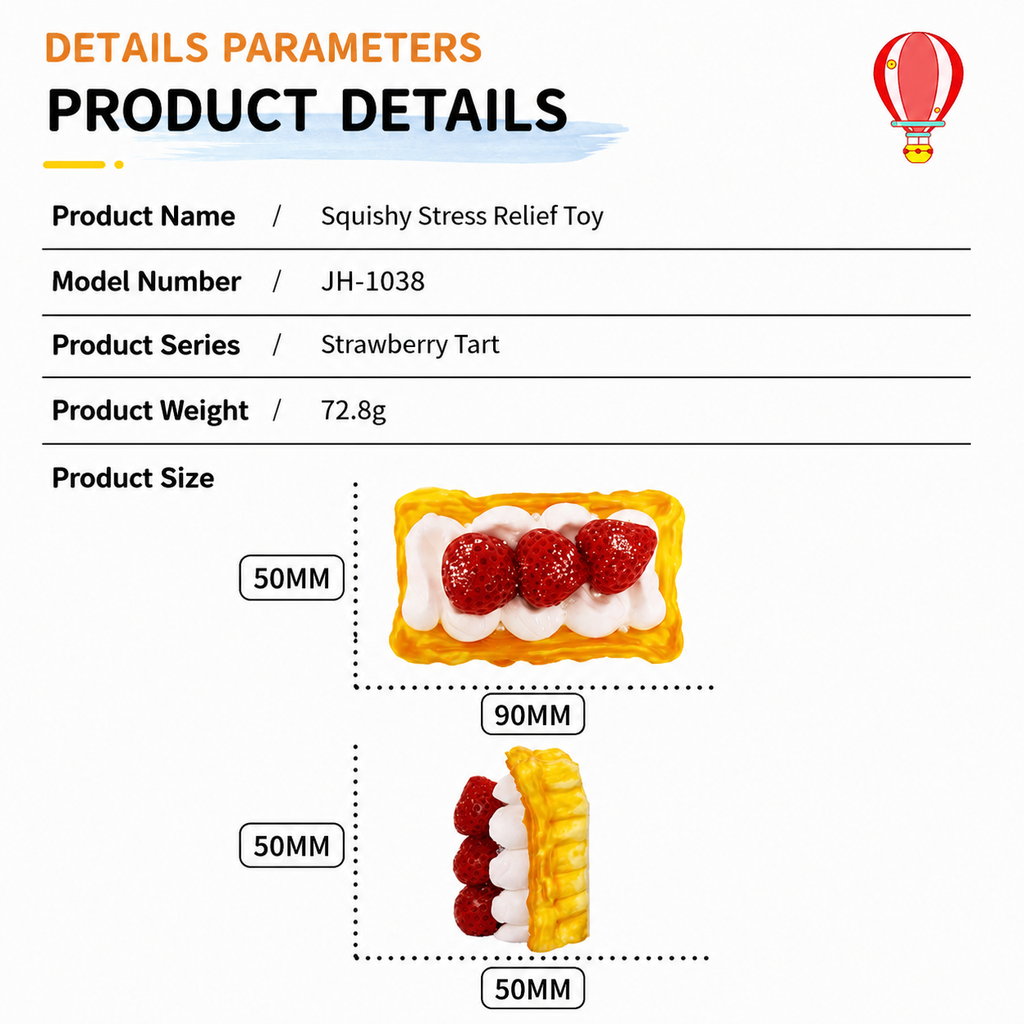 Sweet Bakery Dessert - Squishy Toy