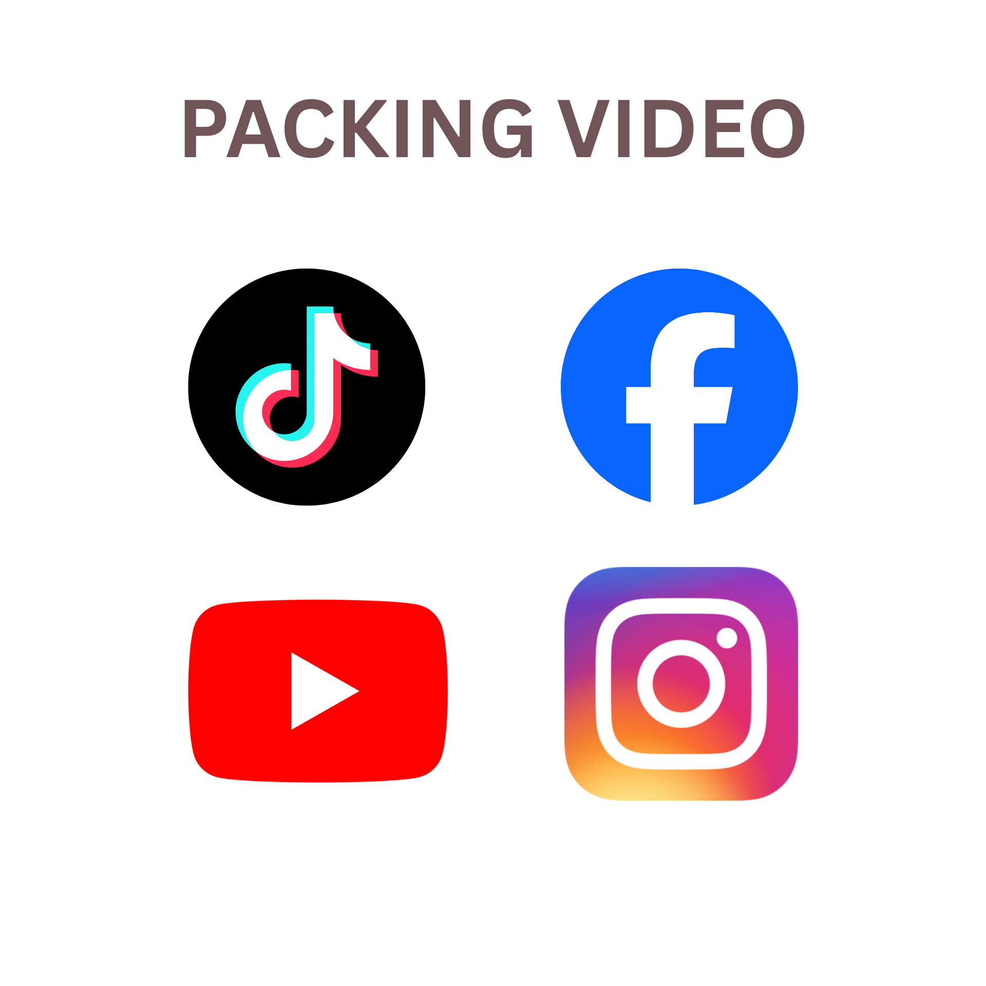 Packing Video of Your Order