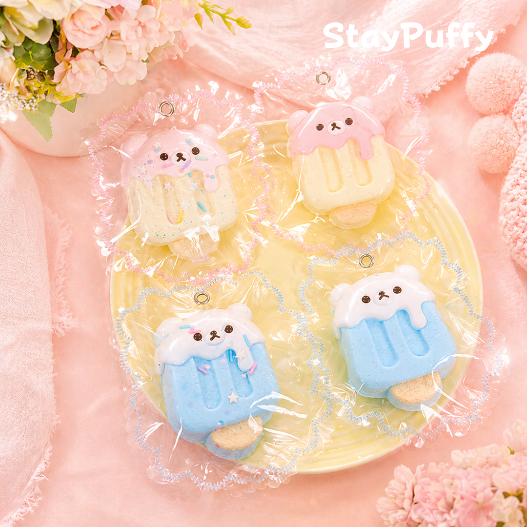 Soft Bear Ice Pops - Squishy Toy
